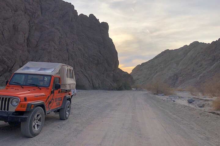 Late afternoon sun softens up the magnificent geology of the San Andreas Fault
